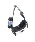 Colorful Elastic Headband For Insta360 Antigravity A1 Vision And DJI FPV Goggles 2 V2 with battery pack, side view