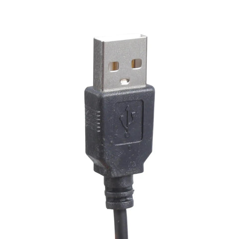USB connector for Low Noise Inline Duct Fan With 3 Speed USB 5V Power Double Duct Ports ABS Construction Smoky Odor Extraction