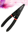 Multi-Functional Electrical Wire Stripper Pliers With Ergonomic Non-Slip Handle For Coax Cable And Insulated Terminals Crimping Tool Steel Electrician Grips with rubber handles