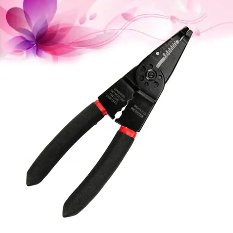 Multi-Functional Electrical Wire Stripper Pliers With Ergonomic Non-Slip Handle For Coax Cable And Insulated Terminals Crimping Tool Steel Electrician Grips with rubber handles