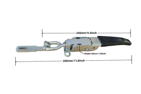 11.8 Inch Heavy Duty Toggle Latch Clamp For Doors Gates Tailgates Trailers Sheds Containers And Fences One Hand Quick Lock It Down