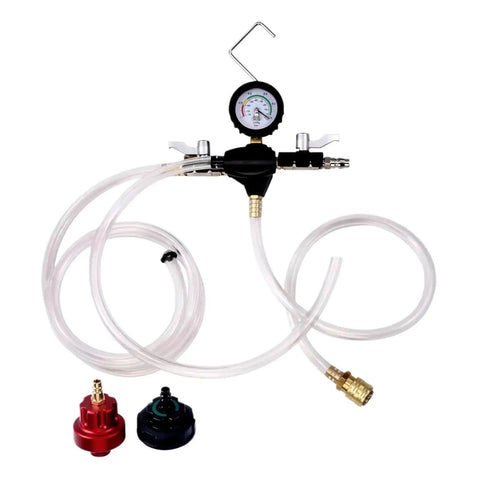 No Sweat Vacuum Coolant Refill Kit Compatible With Tesla Model S X 3 Y with ergonomic grip and precise adapter hoses.