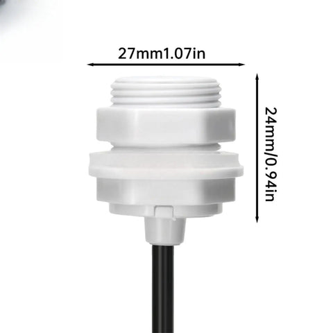 Float Switch Flowmeter With NPN Output For Liquid Level Sensing And Monitoring, Photoelectric Water Level Detector, V and NPN compatible, 27mm x 24mm