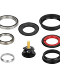 Heavy Duty Aluminum Alloy Bicycle Headset 55Mm Steerer Tube parts, including seals and spacers for smooth cycling upgrades.