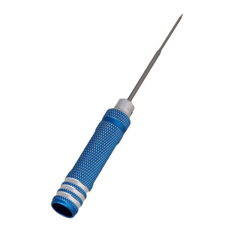 0.9mm Aluminium Alloy Hex Key Screwdriver With Hollow Knurled Handle For RC Helicopters T Rex Models Dope Precision Fine Adjustment Tool