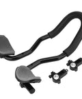 Clip On Aero Bar For Road Cycling Aluminum Alloy Armrest Bar With Soft Sponge Cushion Easy Install Clip On Armrest Fits 22.2 To 25.4 Mm Handlebars