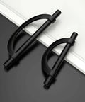 Matte Black Cabinet Pulls 5 Inch 128mm Hole Centers 10 Pack Easy Install Kitchen Cabinet Handles Hardware For Cabinets And Drawers Cupboards Great For Updating Dresser Or Vanity