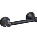 Oil Rubbed Bronze Toilet Paper Spring Holder With Modern Style, 8.6 Inch By 2.3 Inch, 9.5 Inch Wide Fixture And 3.07 Inch Projection