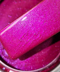 Close-up of Badass Candy Pearl Basecoat Auto Paint Gallon 128 Oz Non Reduced Formula in vibrant pink with shimmer.