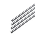Four Pack 8 mm By 400 mm Case Hardened Chrome Linear Rods For 3D Printers DIY CNC Machines Precision Shafts With Chrome Plating Hrc 62 Tolerance From 7.97 To 7.995 Mm