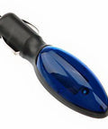 Gas Mileage Booster Plug For Any Car Or Truck From 1960 To Today Delivers Ten To Thirty Percent MPG Gain By Plugging Into Any 12 Volt Outlet Works On Gas And Diesel Engines For Instant Fuel Economy Upgrade, blue and black plug-in device for 12V outlet
