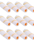 20-Piece Mini Paint Roller Covers Kit Delivers Rock Solid Performance On Drywall Mud And Concrete Surfaces While Your Brush Stays Slick With Zero Drips This Reusable Washable Set Gives You That Pro Smoother Than Silk Finish Every Single Project Run - Mini roller covers arranged in rows, ideal for smooth application.
