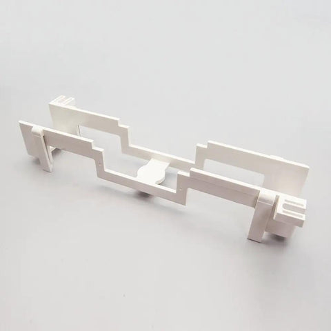 66 Block Punchdown Mount Bracket For Wall Installations, Standard B Bracket Design, Durable Flame Retardant UL 94V0 Plastic, 10 x 3.3 x 1.9 in