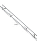 9-foot rail guide system for Portable Chainsaw Mill 36 Inch With 9 Foot Rail Guide System For Log Milling Aluminum Frame Easy Assembly