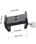 Easy Install Telescope Mount Bracket for Finderscope Dovetail Slot Plate Screw Accessory in Aluminum, Celestron Compatible
