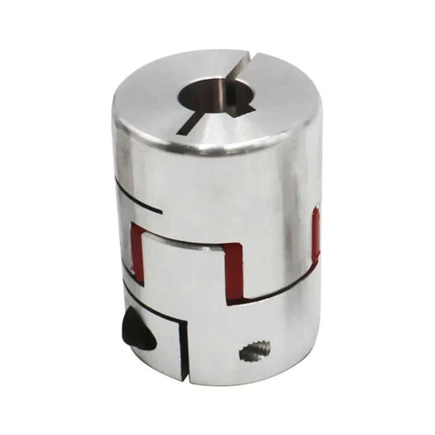 Check Out This Sweet SFU1204 1000mm Ball Screw Kit with C7 Accuracy, 12mm Roller Dia, Single Nut BKBF10 And DSG12H Coupler For Your CNC Build - silver CNC coupler