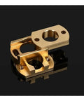 Top Tier 18mm Oldham Coupler For CNC Printers Fits Ender3 CR10 V2 Z Axis Smooth Shaft Transfer With Low Friction To Boost Accuracy And Reduce Jitter On Your 5th Axis Build. brass Oldham coupler set for 3D printer Z axis
