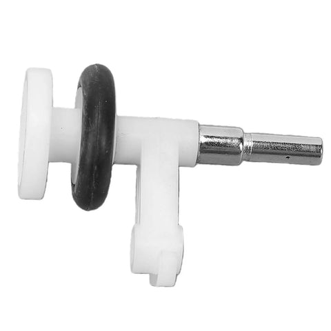 Universal Bobbin Winder Assembly For Domestic Sewing Machines, Smooth Spindle Roller Component Replacement, plug-and-play spindle close-up