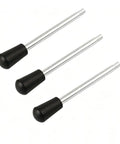 Top Shelf 3 Piece M10 Long Bench Drill Press Handle Bar Set with chrome plated steel and anti-slip grip for precise feeding.