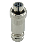 Heavy Duty 7 Pin Metal Connector Rock Solid Box End Plug Fits Rexroth Moog Parker And Atos Proportional Valve DIN EN175201-804 Standard.