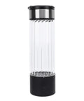 Hydrogen Water Bottle 460ml with SPE PEM Technology Fast 3 Minute Ionizer Delivers Up To 1400 ppb Hydration, glass exterior
