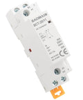 24V AC 2-Pole Modular Contactor With 1NO1NC Contacts, 20A Rating, DIN Rail Mount For HVAC and lighting control