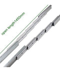 Concealed Folding Table Guide Rail Hinge Kit With Aluminum Telescopic Cabinet Table Slide, open length 1450mm