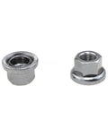 Top Tier 3/8 Inch Bike Wheel Axle Nut Kit Built Tough And Fresh Rock Solid Alloy Steel Bicycle Hardware close-up of nuts