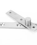 Stainless Steel Revolving Door Hinge 360 Degree Pivot Heavy Duty 95mm Long With Brushed Finish Countersunk Screw Holes Built To Last