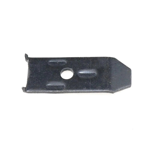 Premium Table Leaf Leveler Straps With Horizontal Bolt Buckle Extending Cabinet Tops Tough As Nails Zinc Plated Carbon Steel Fasteners 10 Pack Black close-up of one strap