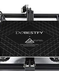 Cuttable 3D Printer Heat Bed Build Surface With Premium Adhesive, 4 Pack, installed on FDM printer, featuring grid lines.