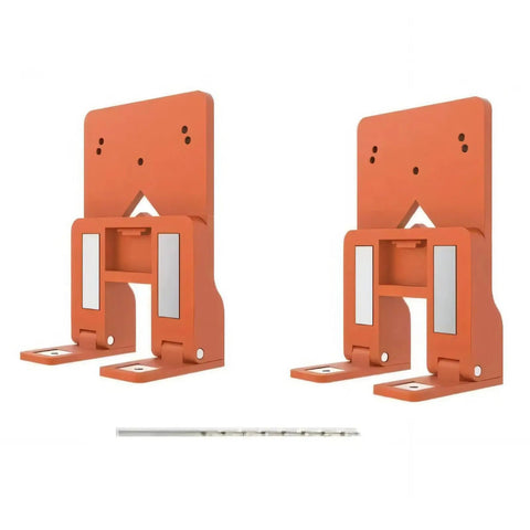 Cabinet Door Hinge Spacer 2.6mm Alignment Tool With Twist Drill Bit For Quick Install And Precise Positioning Magnetic Easy Setup