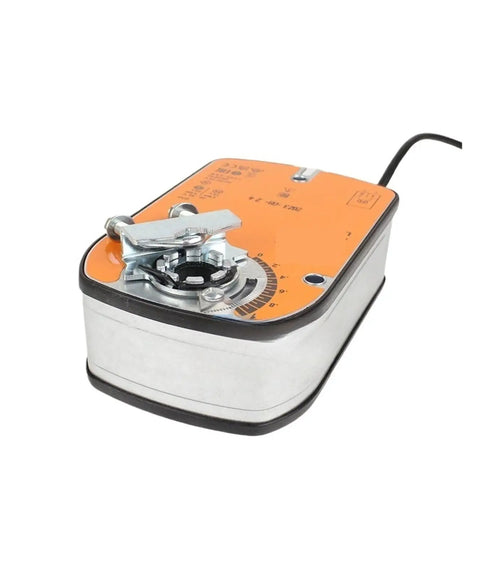 Top Shelf Damper Actuator With Proportional Integral Analog Control Valve Fitting LF24 Models showing detailed design and durable construction.