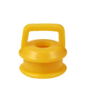 Yellow bushing from Chevy Silverado Transmission Shifter Linkage Cable Bushing Repair Kit 3 Pc Clip Set For Silverado 1500-3500.