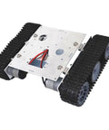 Smart Robot Tank Chassis With 33GB-520 Motor For DIY Robotics, Durable Aluminum Alloy, Big Track System, Unassembled Kit