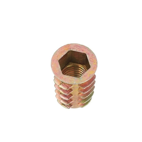 Top view of Rugged Zinc Alloy Socket Cap Screws Set M4 M5 M6 M8 M10 for Wood Insert Nuts, Flanged Hex Drive, Corrosion Resistant Hardware