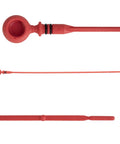 Engine Oil Dipstick Compatible With Honda Civic 2006 2015 1.8L And Honda HR-V 2016 2022 1.8L Replacement 15650-RNA-A00 red plastic close-up