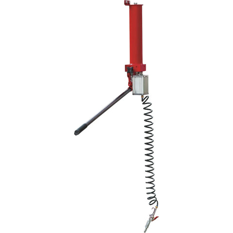 40-Ton Pneumatic Shop Press With Gauge And Winch Heavy-Duty H-Frame Steel Construction For Straightening And Pressing Rust-Resistant