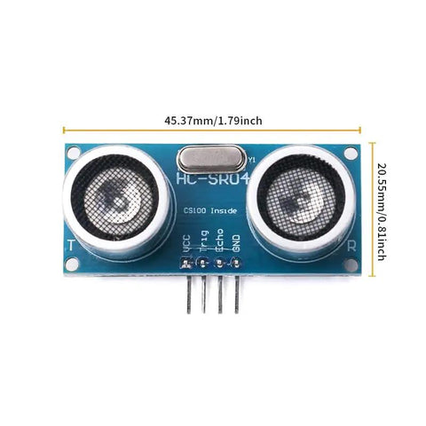 Six Ultrasonic Sensor Modules Wide Voltage 3 To 5.5V For Arduino Projects With Precise 0.3cm Distance Measurement And Pro Grade Reliability