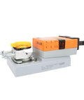 Heavy Duty 20Nm 220V Damper Actuator Built Tough For Seamless Airflow Management In Commercial Hvac Ducts with motor and wiring.
