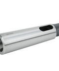 MT5 to MT4 tapered reducing drill sleeve, high-speed steel, precision machined, side view