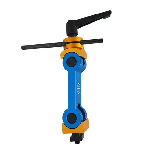 Dead Nuts Accurate CNC Work Stop Perch Featuring Slick Adjustable Angle Height Locator Universal M10 M12 M16 Mount for precision machining.