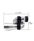 Angled Monocular With Quick Focus For Travel And Outdoors On The Go Grab And Go Ultra Portable Telescope Monocular with size dimensions
