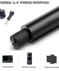 Golf Swing Monopod Selfie Stick With Ground Spike Phone Holder And Swing Analyzer adjustable 11.61 to 47.63 inch tripod base