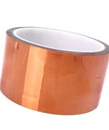 Metallic brown 50Mm Kapton Tape Polyimide Film Adhesive Tape 33M Long Pro Grade High Temperature Heat Resistant Insulation Roll