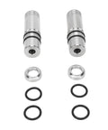 20mm Stainless Steel Bench Dogs Set With Rubber Connectors For T Track Woodworking Tables And Clamps, Arrow Storage Case