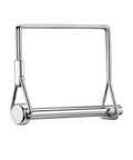 Side view of Two Pack Trailer Coupler Pins 1/4 X 4 Inch And 5/16 X 4 Inch With Anti Loss Cable Square Wire Lock Pin For Trailer Hitch Latch