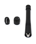 Three Piece VHF Stubby Antenna Set With Volume Knob And Channel Knob Cap For CP Series Two Way Radios CP200 CP200d Accessories
