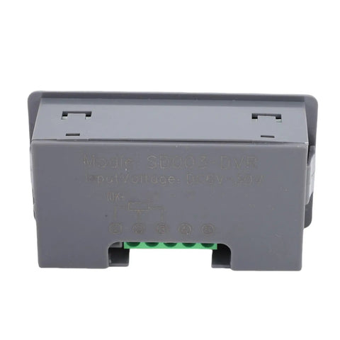Back view of Digital Potentiometer 10K With 4 Digit LED Display Programmable Potentiometer in industrial casing.