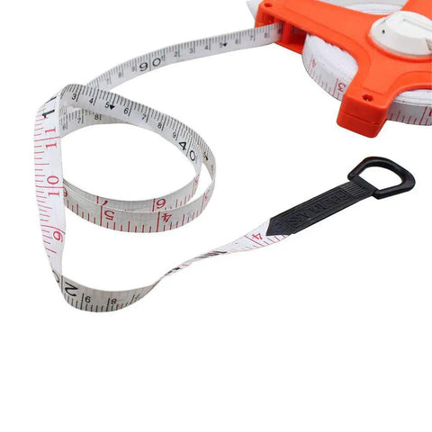Open Reel Tape Measure With Retractable Blade, 300 Feet Dual Sided Tape For Track And Field, Long Jump, Construction, Workshop, Crafts